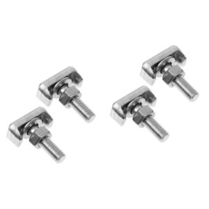 4 piezas terminales de batería automotriz poste lateral extensor perno accesorios de reparación de automóviles-
