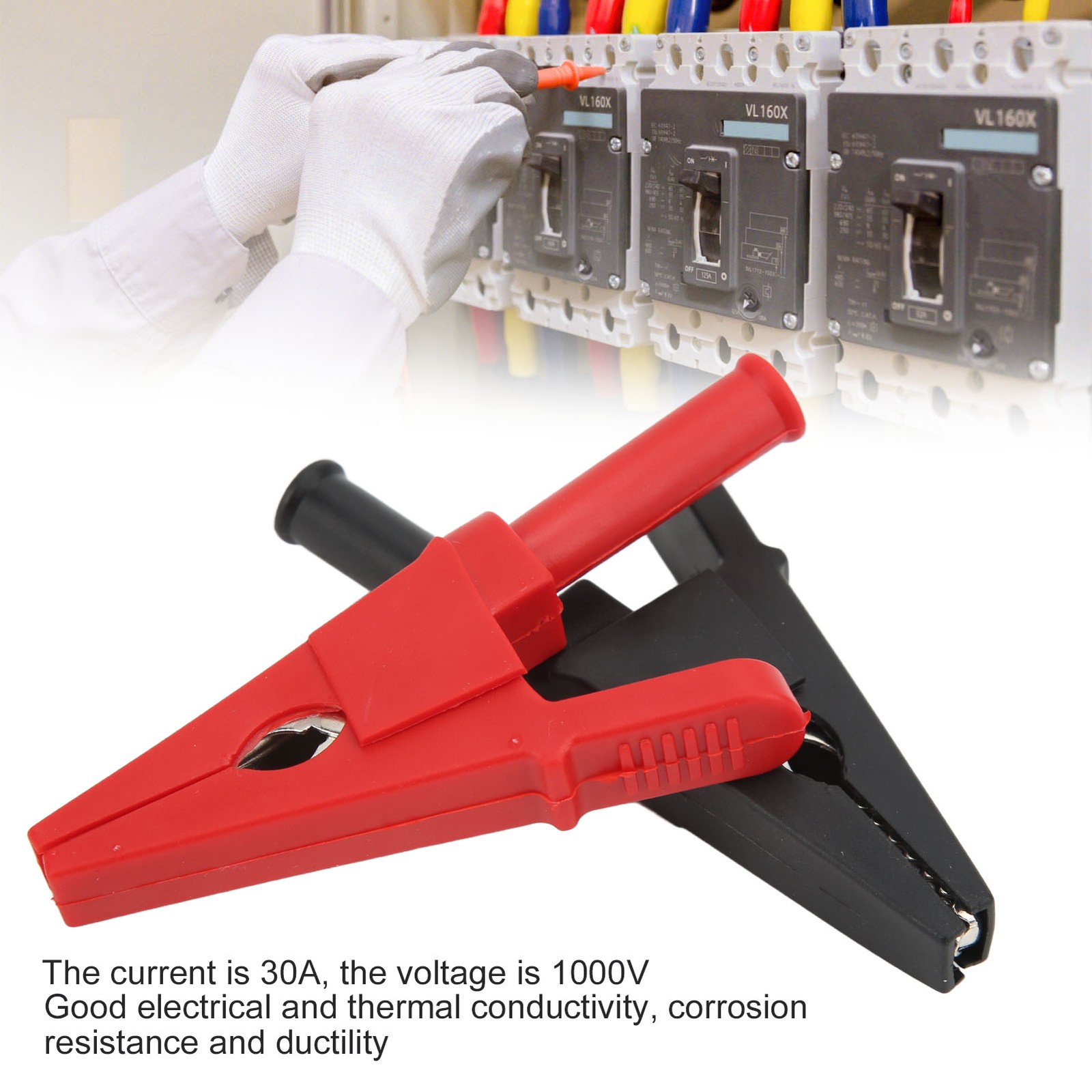 ↑Nuevos 10 PIEZAS Clips Cables de Prueba Batería Automotriz Aislada- - Image 2