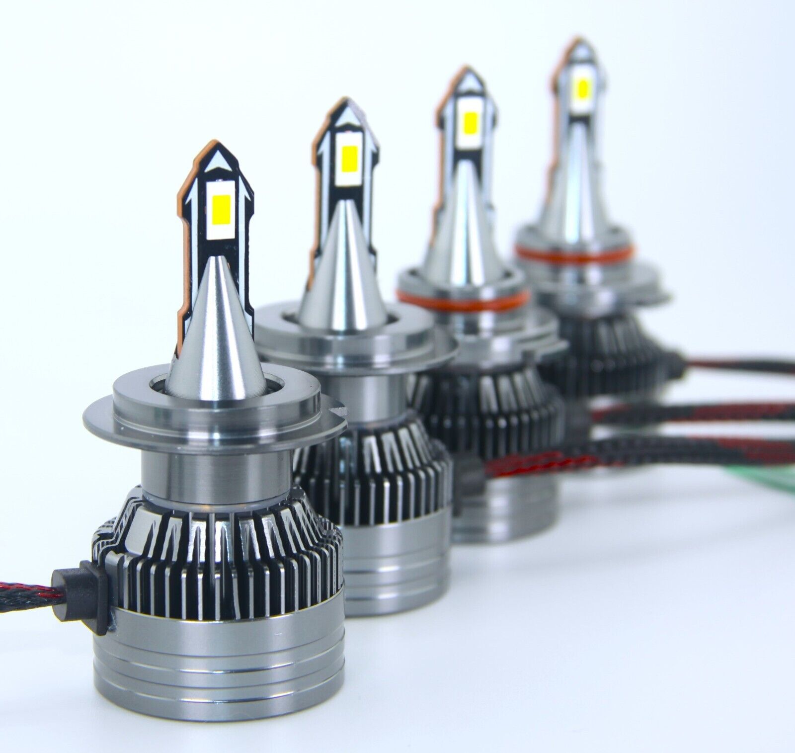 Globos de faros LED sin errores SAP para Holden VE VF Commodore, altos y bajos-