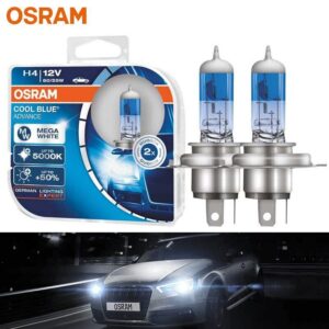 Osram H4 Cool Blue Advance 5000K Blanco Faro Coche Globos Halógenos 12V 60/55W-