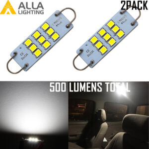 Allá 9-LED 562 Interior Cortesía|Cúpula|Bombilla Mapa|Equipaje|Bombilla Trasera 2X-