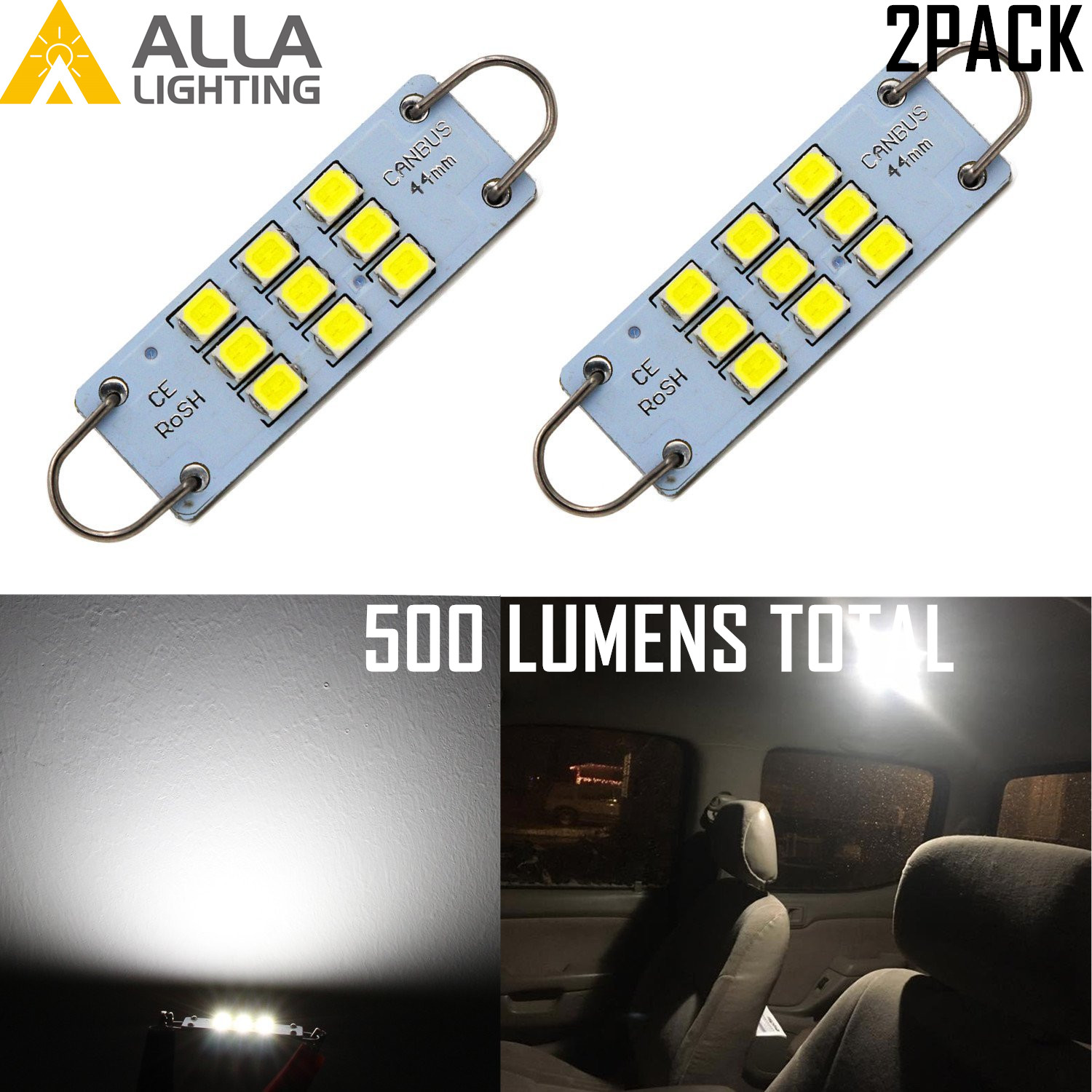 Allá 9-LED 562 Interior Cortesía|Cúpula|Bombilla Mapa|Equipaje|Bombilla Trasera 2X-