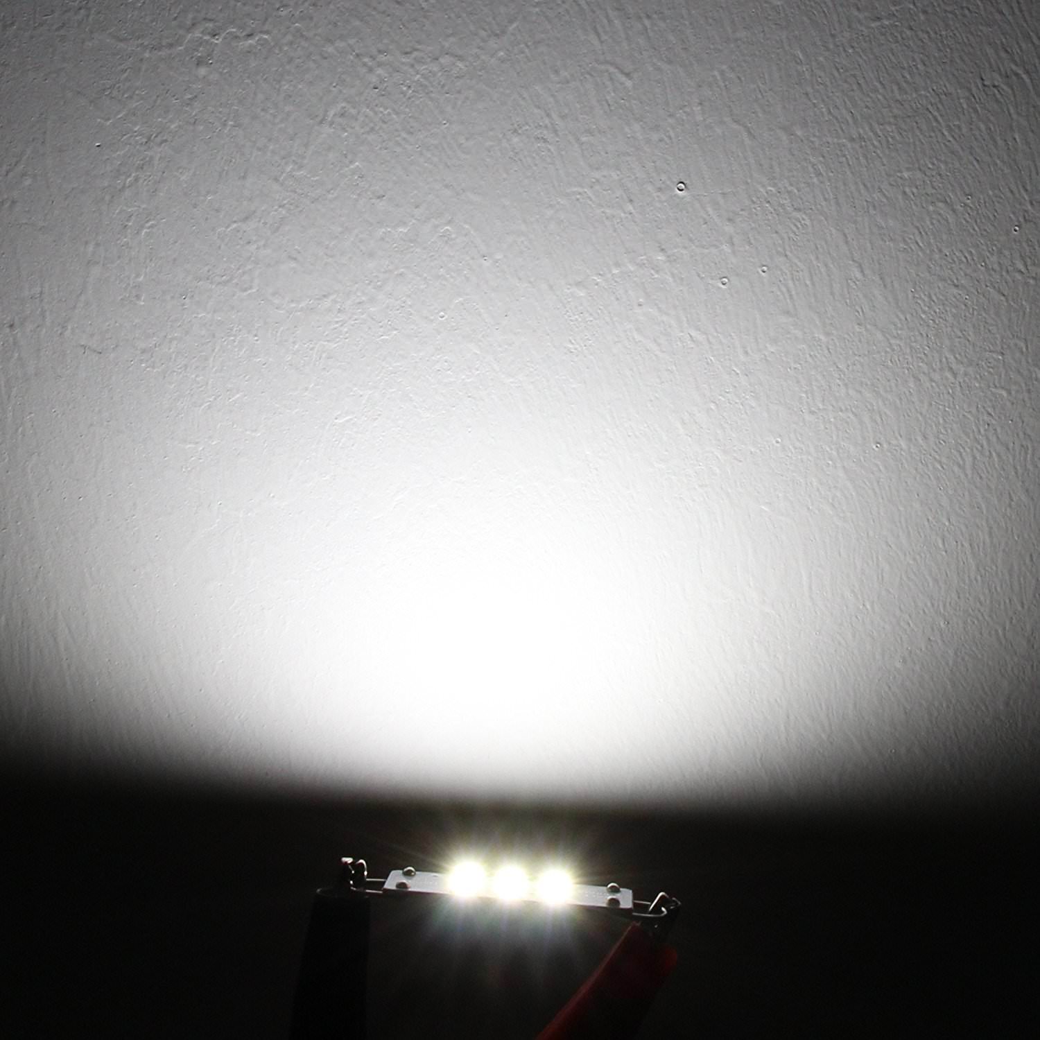 Allá Lighting 9-LED 561 Interior Domo Mapa Cortesía Bucle Bombillas Lámparas, Blanco- - Image 3
