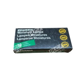 Lámparas en miniatura Sylvania 34761 bombillas exteriores interiores automotrices una caja de 10-