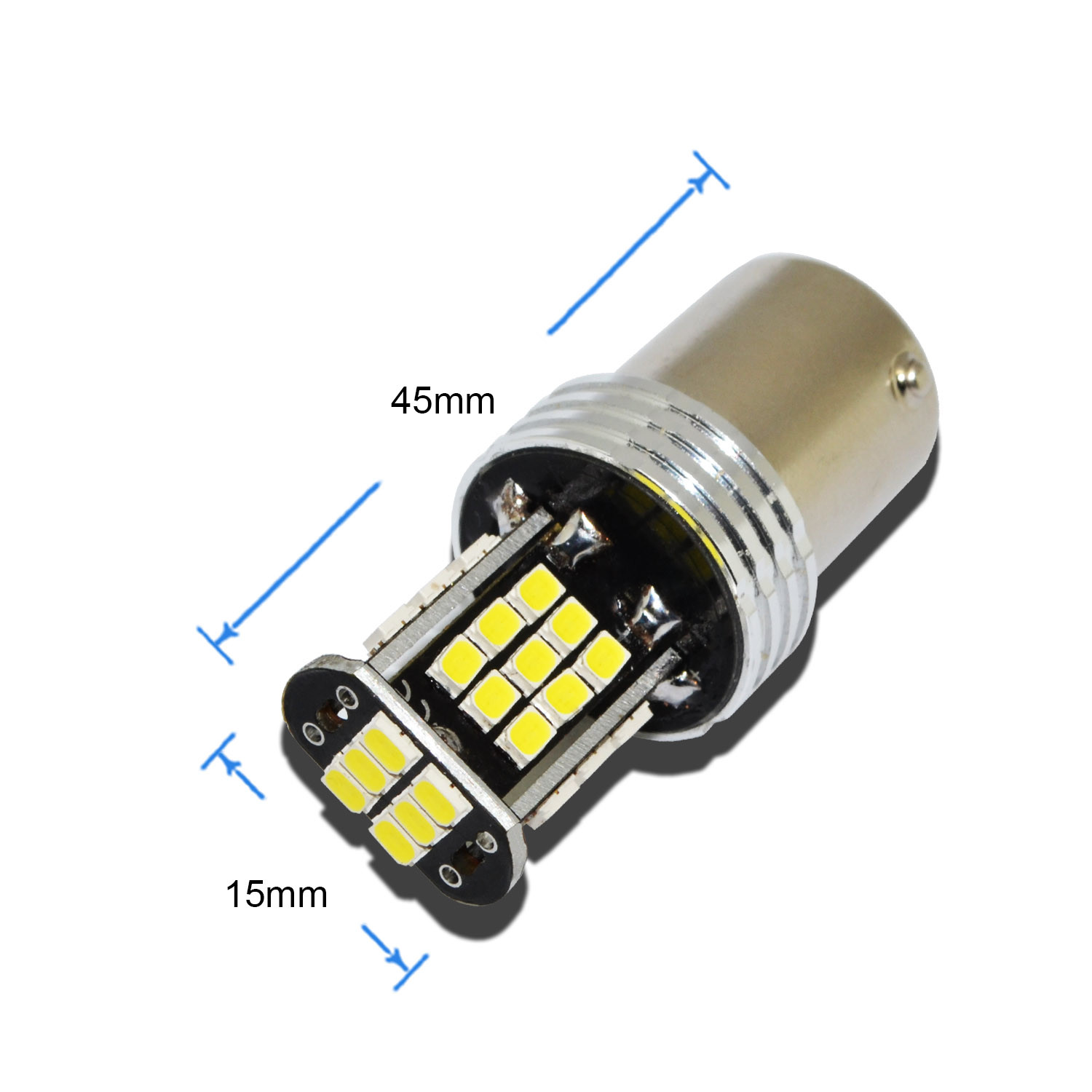 Bombilla de cortesía LED 1003LL 1156 blanca|cúpula|panel de instrumentos|bombilla trasera- - Image 4