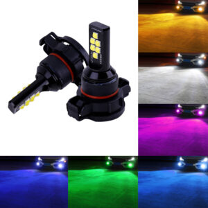 G4 Automotriz 2x H16 5202 Bombillas LED Avanzadas SMD 3030 Brillante Colorido Luz Antiniebla-