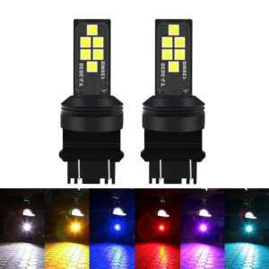 G4 AUTOMOTRIZ 2x 3156 3157 Bombillas LED 3030 Alto Brillo Colorido Luz Trasera de Freno-