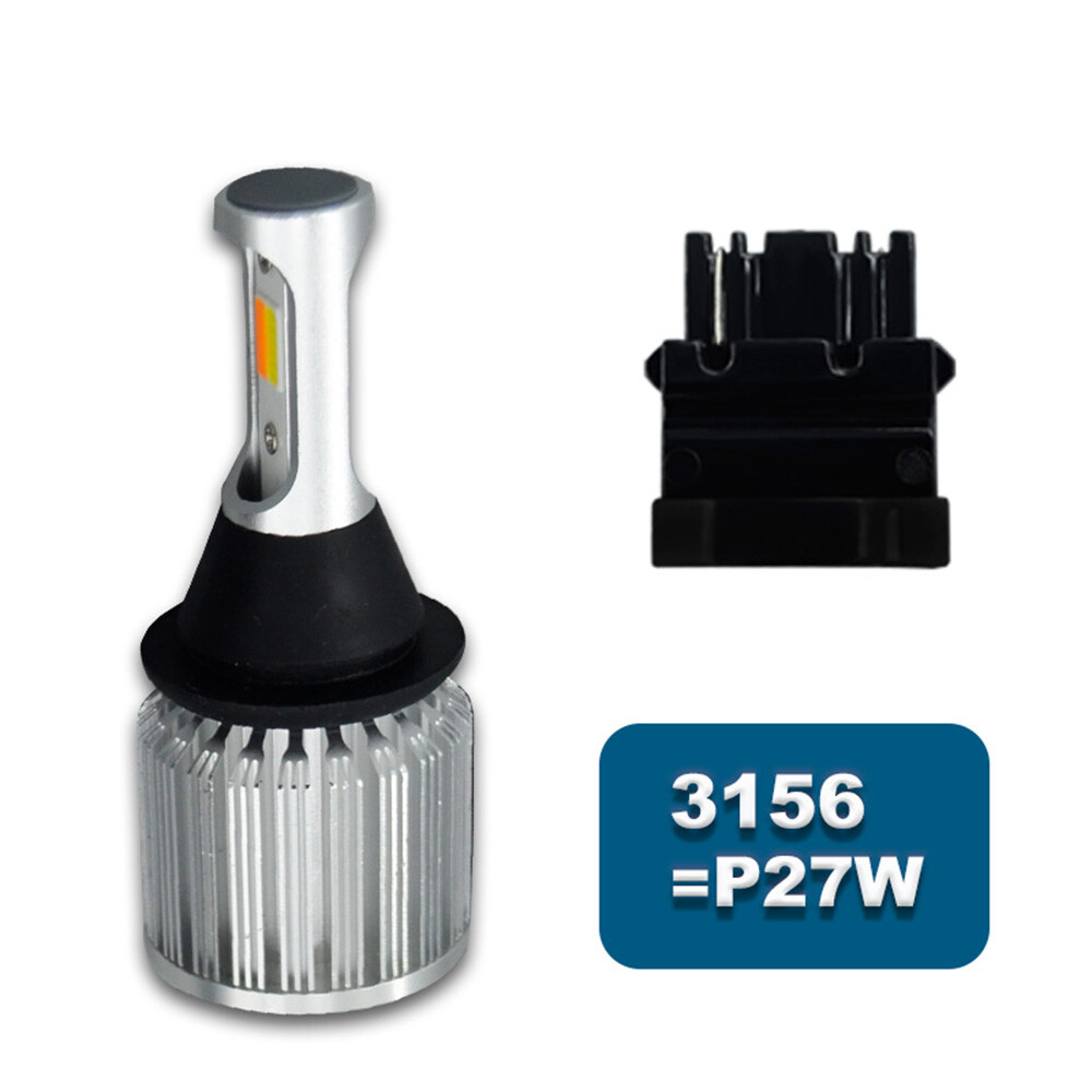 G4 AUTOMOTRIZ CANBUS T25 3157 Switchback Bombillas LED Blanco DRL Ámbar Luz de Señal- - Image 3