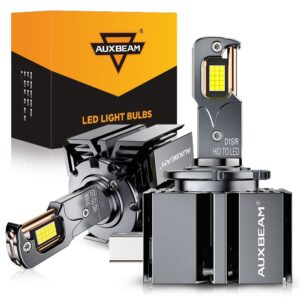AUXBEAM D1 D1S D1R Faros LED 70W 22000LM Reemplazar Kits de Conversión HID-