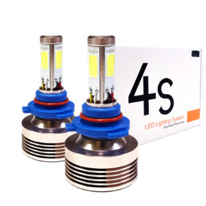 Kit de conversión LED G4 Automotriz 2x 9006 Premium 4-COB 360º 6000K Bombilla Faro-