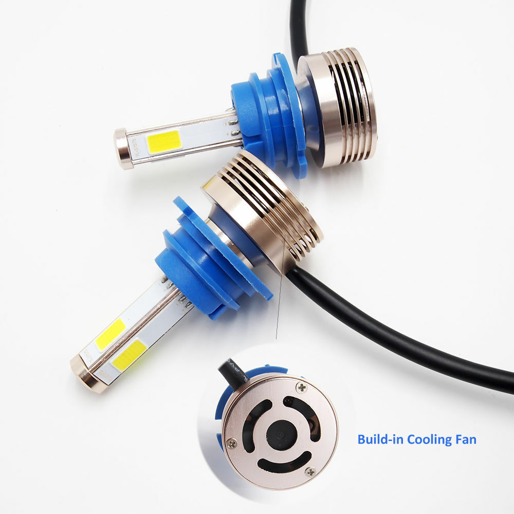 Kit de conversión LED G4 Automotriz 2x 9006 Premium 4-COB 360º 6000K Bombilla Faro- - Image 3