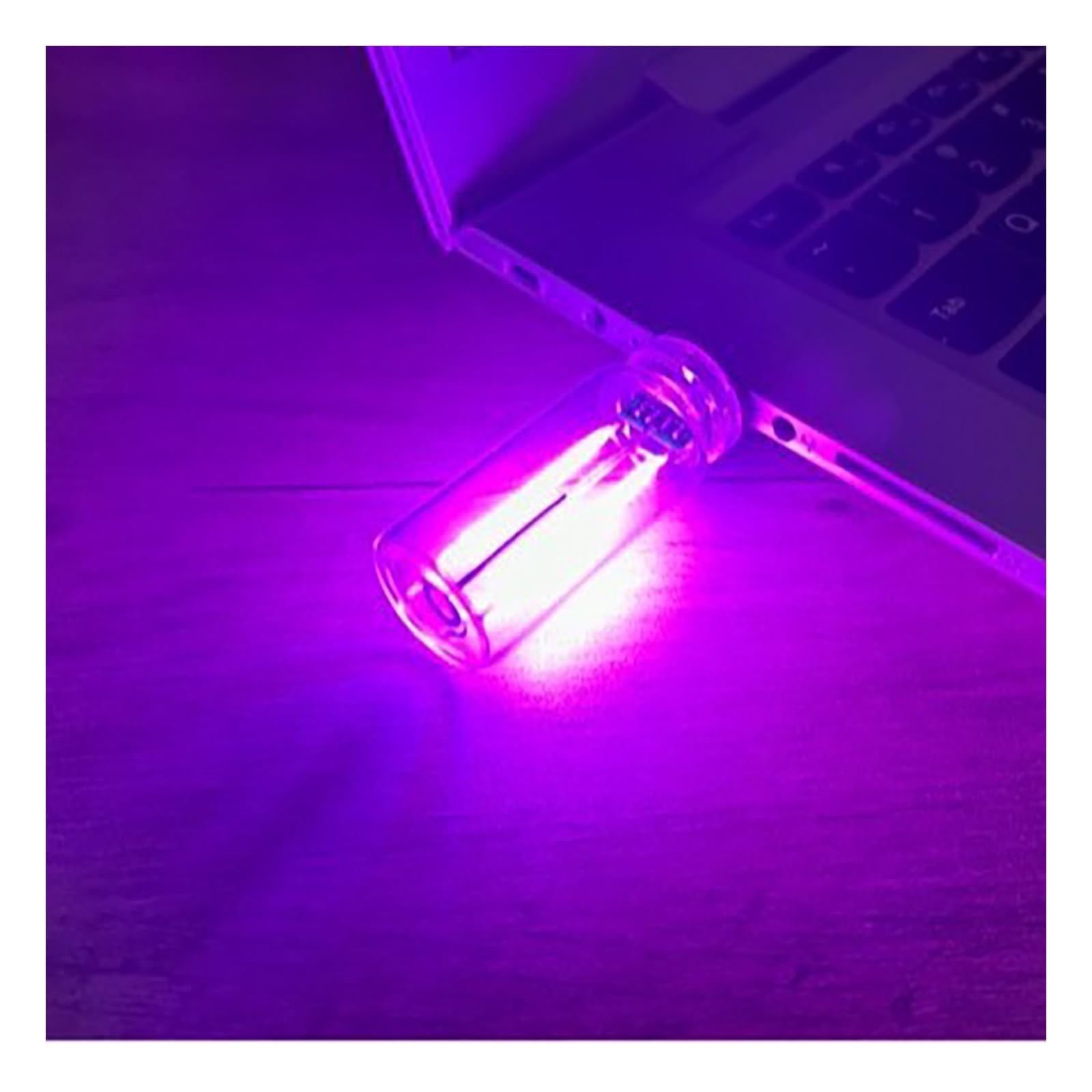 Lámparas de coche, control táctil USB luces de atmósfera interior de coche, USB interior automotriz...-