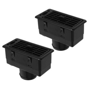 2 Pcs Air Conditioning Accessories Replacement Automotive Vents Dash