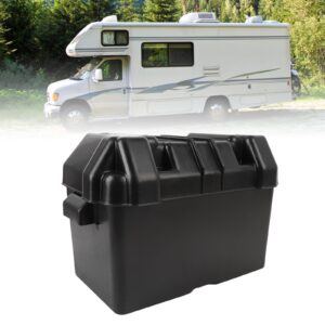 Caja de batería para autocaravana ABS anti impacto marina automotriz barco remolque caja de baterías para⊹-