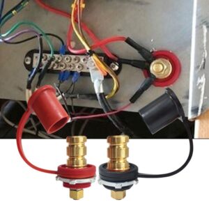 Juego de columnas de carga de baterías con doble seguridad ideal para uso automotriz-