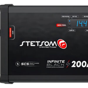 Cargador de batería Stetsom Infinite 200A / Fuente de alimentación automotriz Bivolt-