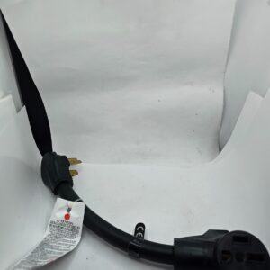 Adaptador de cable cargador EV SAE J1772 3 pines macho a 4 pines hembra negro-