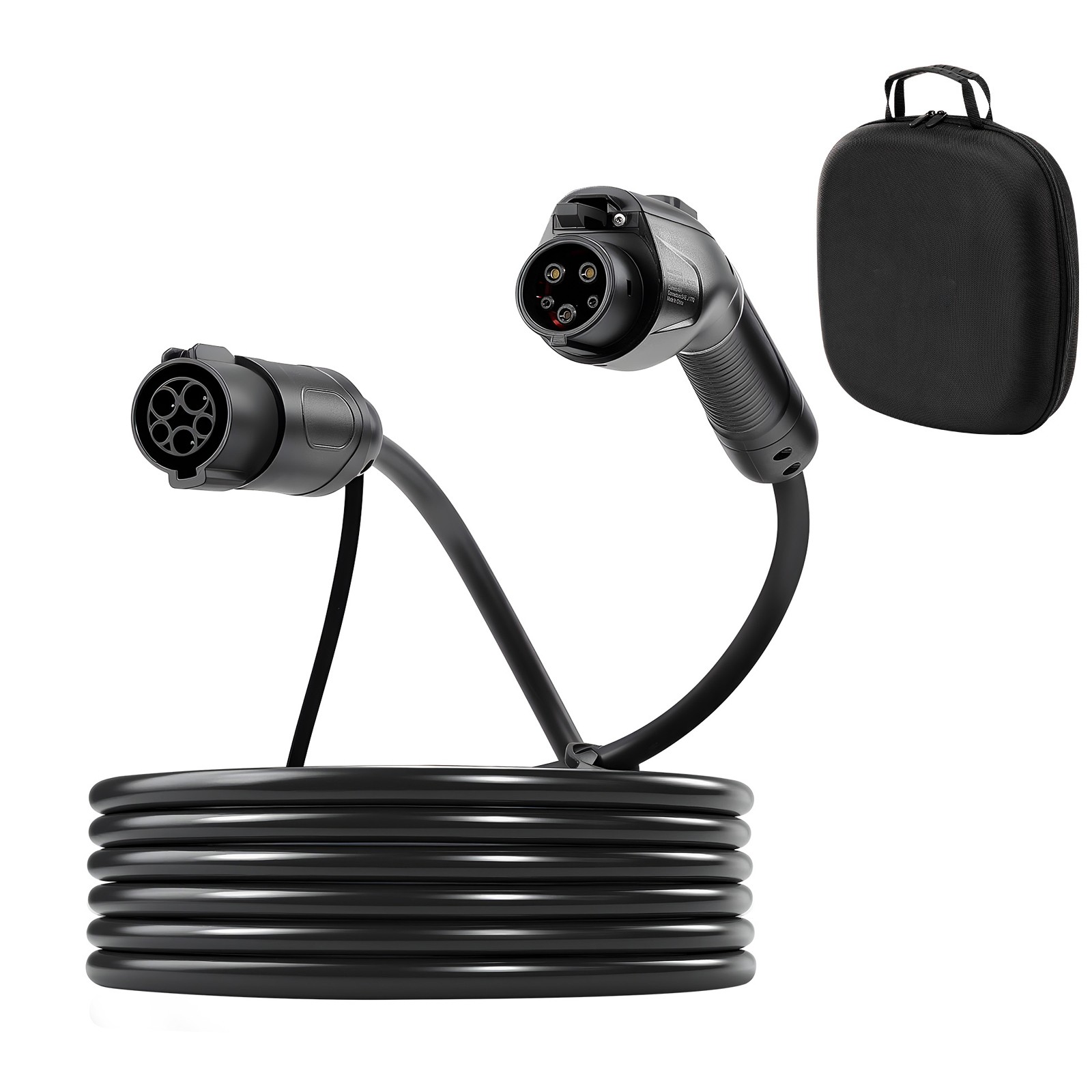 Uimoso EV Charger Extension Cable 32A 21 ft J1772 Level 1/Level 2 Charging Cord