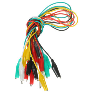 Kit de 10 cables de prueba de cables clips automotrices cables de puente Gator-
