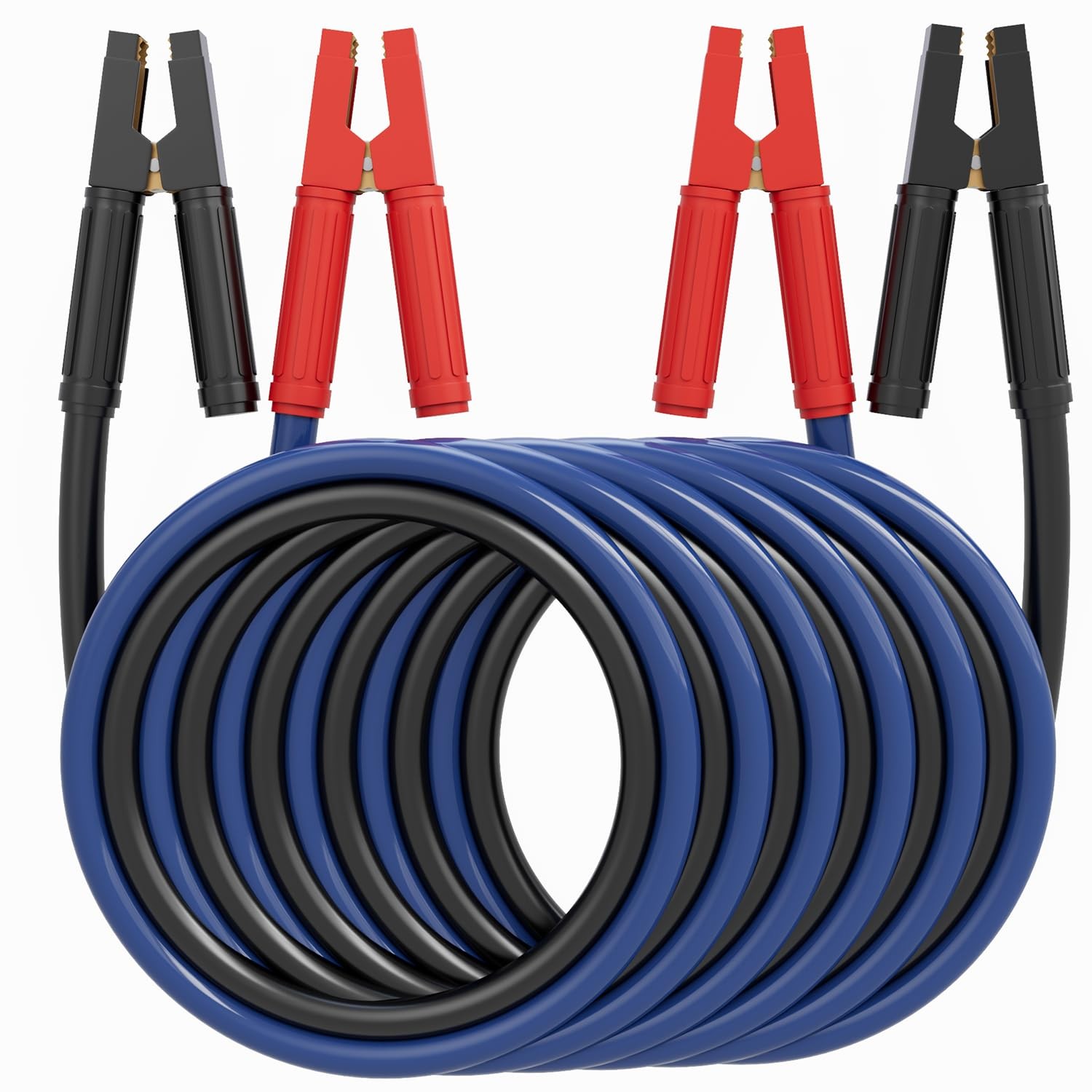 Cables de puente de alta resistencia, calibre 0 30 pies 1000 AMP, cables de refuerzo automotriz... -