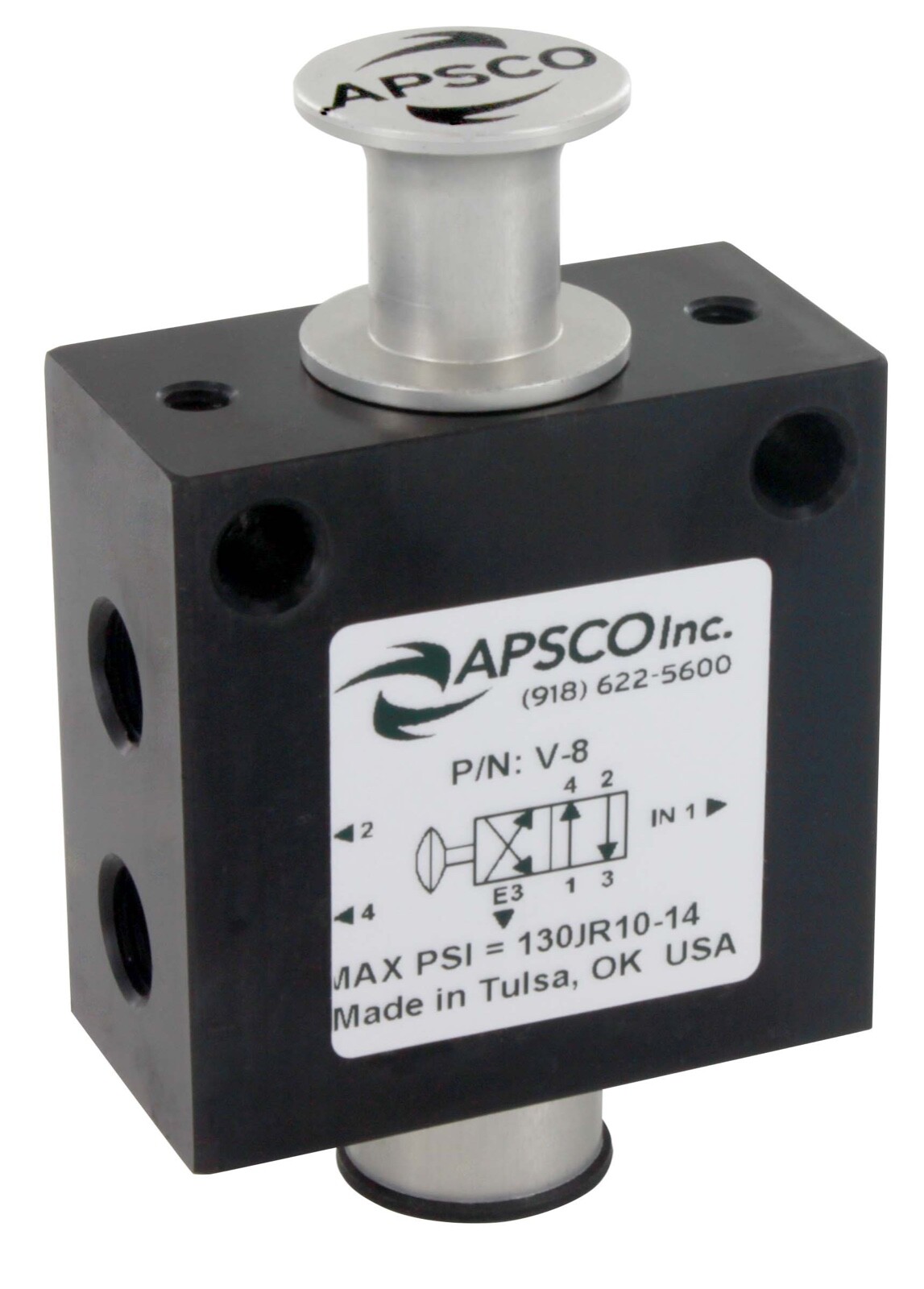 Apsco - 4 Way 2 Position Single Spool Tailgate Air Valve - Image 5