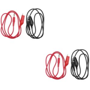 Juego de 2 Clips de Prueba Eléctricos de Puente Multímetro Cables Kit Automotriz-