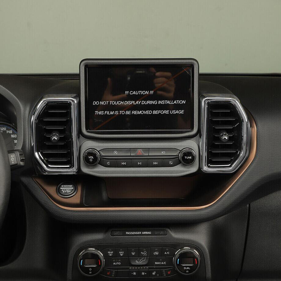 Chrome Dash Air Vent Outlet Cover Trim Accessories For Ford Bronco Sport 21-2024 - Image 4