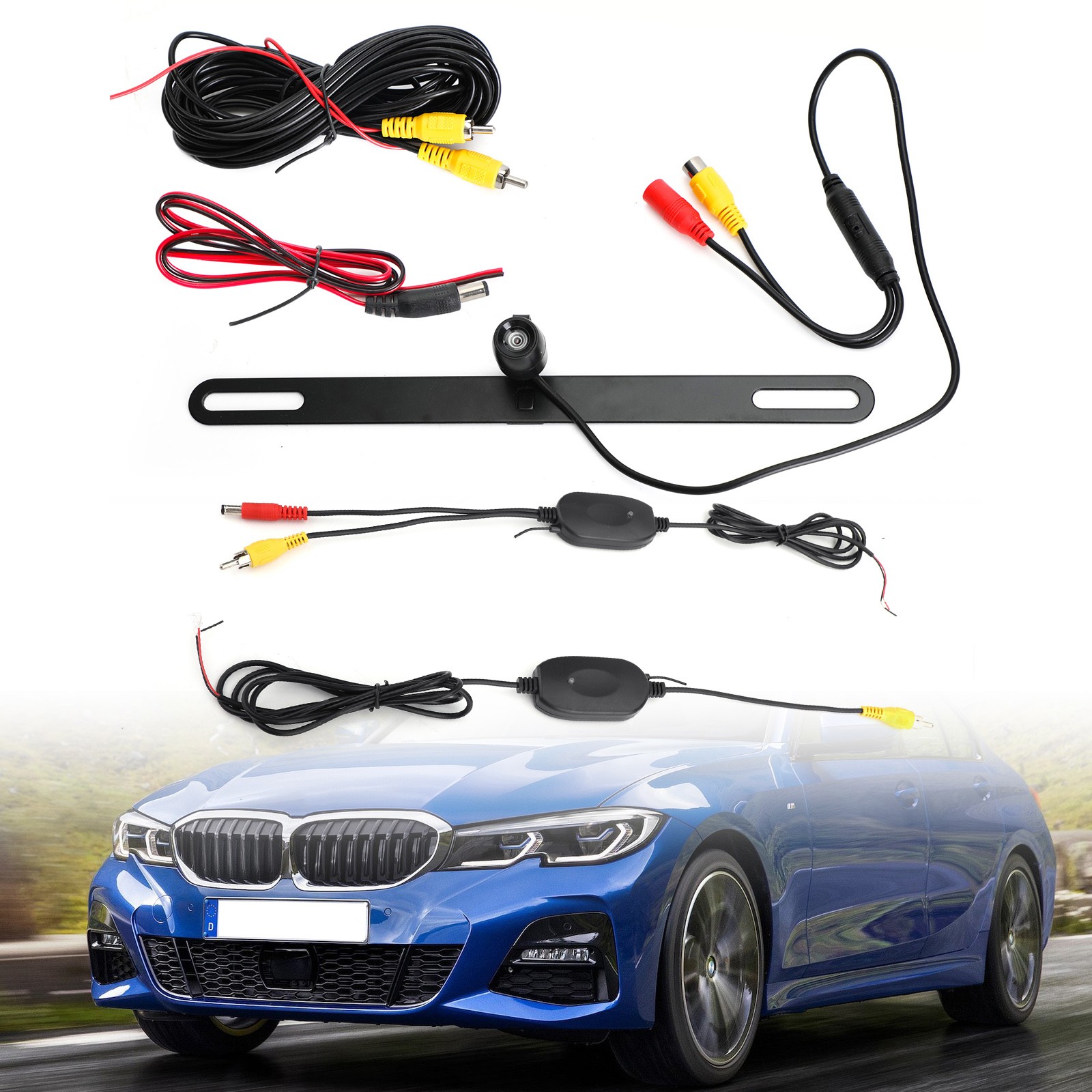 120º HD Car Wireless Reverse Backup Night Vision Camera Rear View Parking Cam CA - Image 4