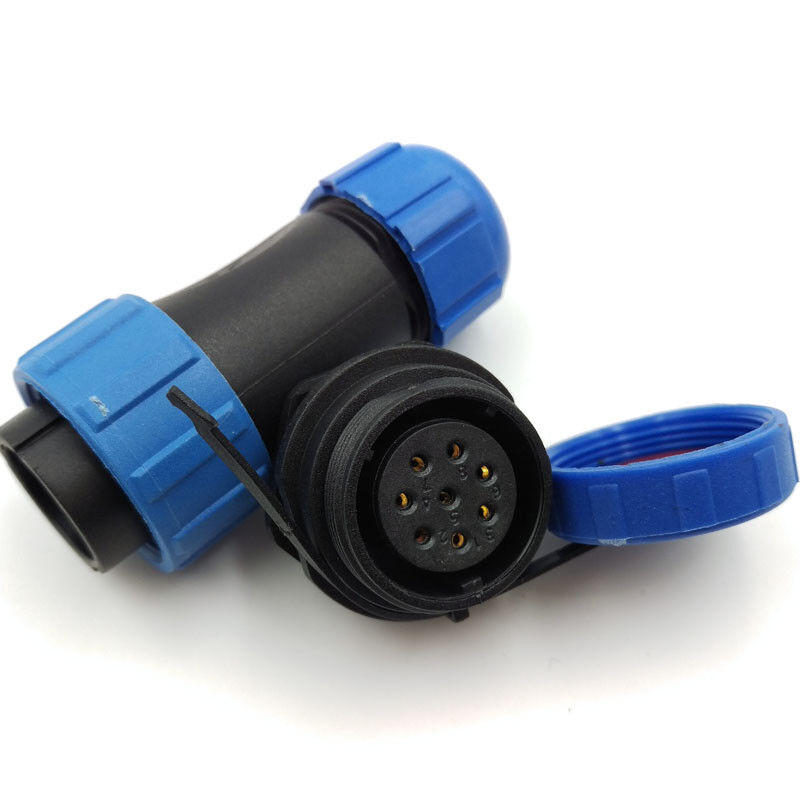 Conector de cable automotriz SP21 8 pines enchufe macho + enchufe hembra con tapa impermeable- - Image 3