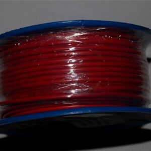 Cable eléctrico automotriz de un solo núcleo 4 mm x 30 metros 15 amperios varios colores-
