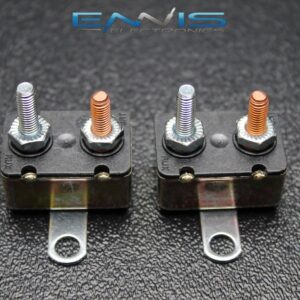 2 PIEZAS 12 VOLTIOS 15 20 30 40 50 AMP AUTO RESTABLECIMIENTO DISYUNTOR AUTOMOTRIZ EE. UU. -