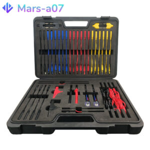 Kit de cables de prueba multímetro 92 piezas con estuche probador de relé kit de sonda trasera automotriz-
