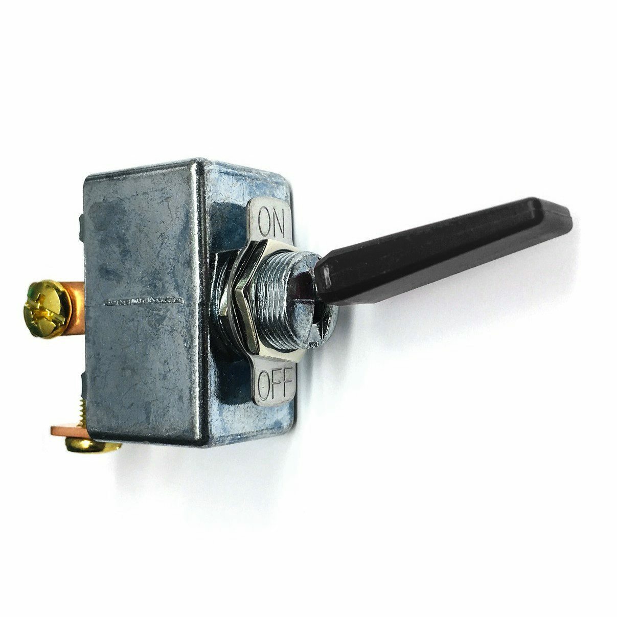 NUEVO Interruptor de encendido y apagado automotriz SPST negro de alta corriente 50 amperios 12-14 voltios DC-