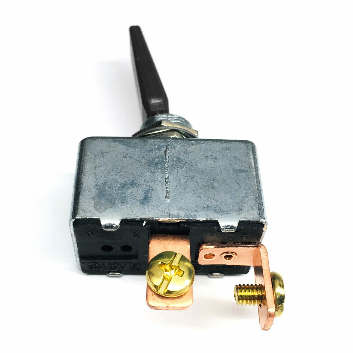 NUEVO Interruptor de encendido y apagado automotriz SPST negro de alta corriente 50 amperios 12-14 voltios DC- - Image 4