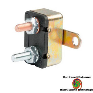 Disyuntor de reinicio automático de 12 voltios 50 amperios DC tipo 1 para viento, solar, automotriz-