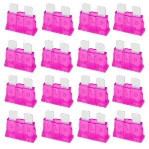 (40 piezas) Fusible automotriz estándar de 50 amperios, fusibles de hoja de coche 50A 12V 24V 32V ATO...-