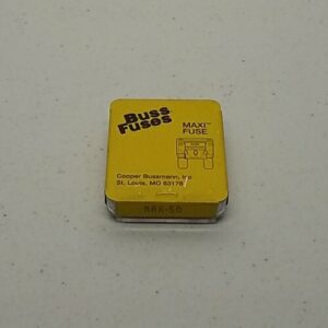 Max-50 Bus Fusibles Automotriz 50 Amp Maxi Fusible Hecho en EE. UU. MAX-50 Fusible-