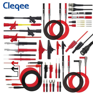 Cleqee Automotive Multimeter Test Leads Kit Insulation Wire Piercing Probe