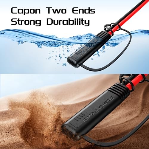 SAE Extension Cable, SAE Quick Disconnect Connector for Automotive, 16AWG 25FT - Image 4