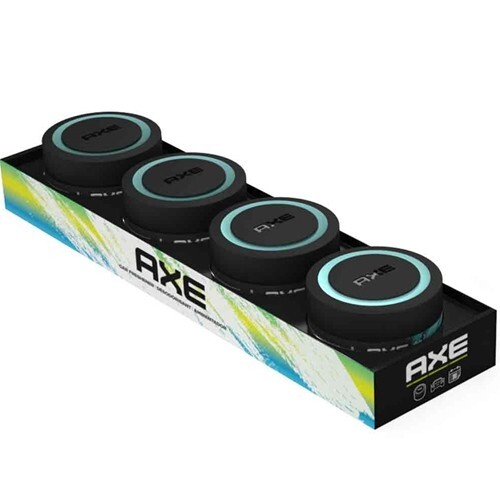 (PAQUETE DE 4) Ambientadores automáticos Axe AXE FB Can Apollo-