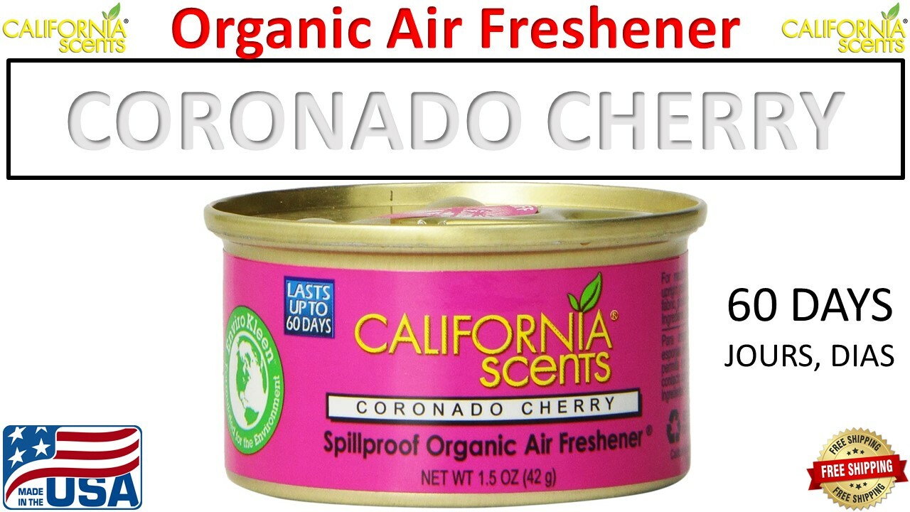 (COMPRA 2, OBTÉN 1 GRATIS) Ambientador Orgánico California Scents Lata Hogar Coche U-Pick- - Image 2