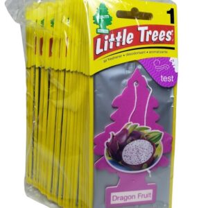 Ambientador con aroma a fruta de dragón Little Trees - Paquete de 24 - Envío gratuito-