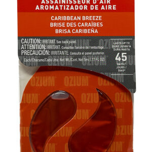 Ambientador de aire colgante de membrana de papel de ozio para automóvil - Caribbean Breeze-