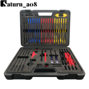 Multimeter Test Leads Kit 92PCS with Case Relay Tester Automotive Back Probe Kit