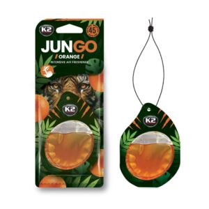 Ambientador de aire para automóvil con membrana aromática ambientador colgante naranja fresco K2 Jungo-