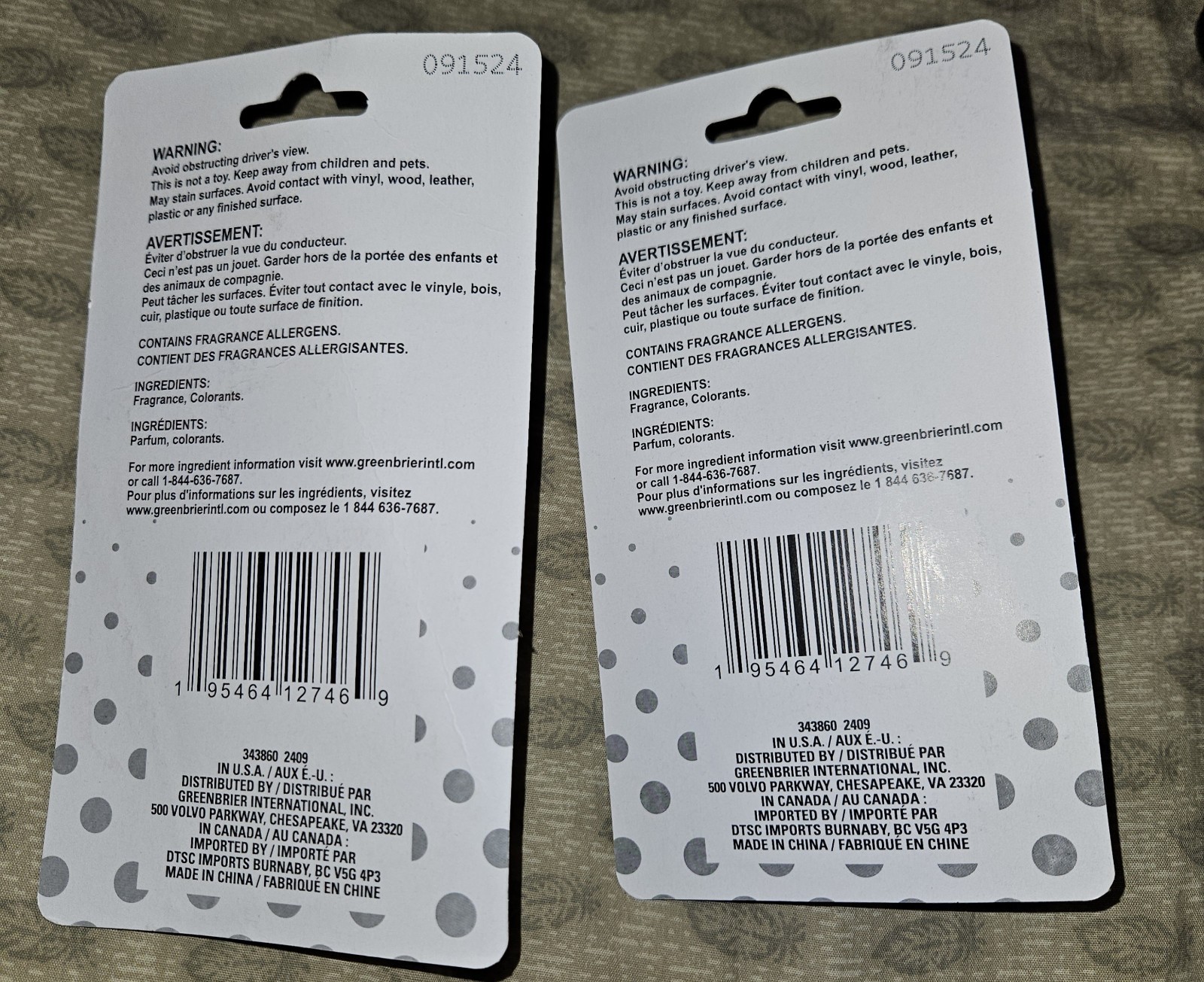 Taxi Light Themed 3D Auto Car Air Freshener Lot Of 2 - Lemon Scented Gift Funny - Image 4