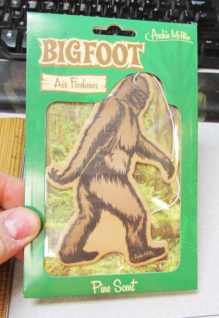 Ambientador Bigfoot también conocido como Sasquatch - aroma a pino - nuevo - se envía a todo el mundo-