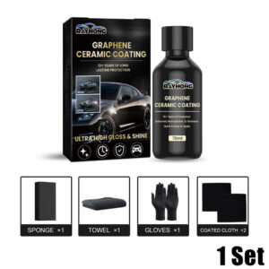 Car Graphene Ceramic Coating Long Lasting Protection High Gloss & Shine 70ml