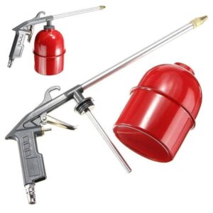 Pulverizador de aire solvente para limpieza de motor de automóvil desengrasante sifón herramientas gris ss-