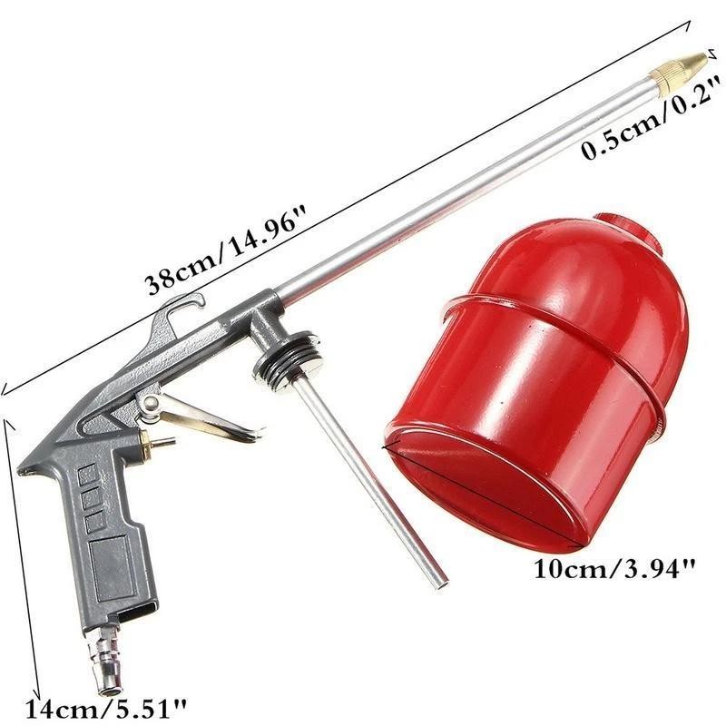 Pulverizador de aire solvente para limpieza de motor de automóvil desengrasante sifón herramientas gris ss- - Image 5